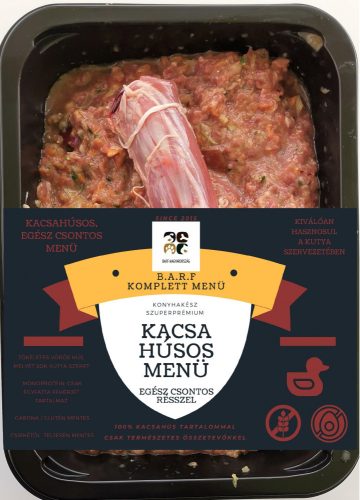 BARF kacsahúsos menü 500g