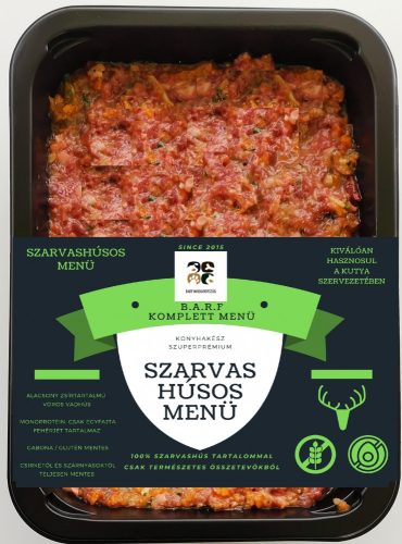 BARF szarvashúsos menü 500g